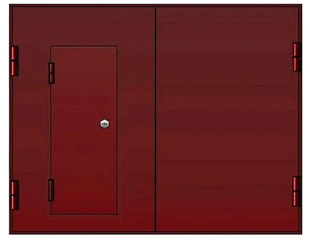 Распашные ворота Grand-19 (Нитроэмаль)