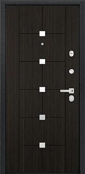 Входная дверь Sirius-4 (Порошковое напыление / МДФ Шпон)
