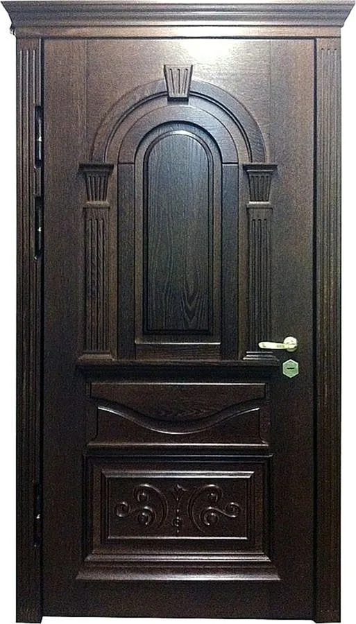 Входная дверь Massive-87 (Массив дерева) - внешняя сторона