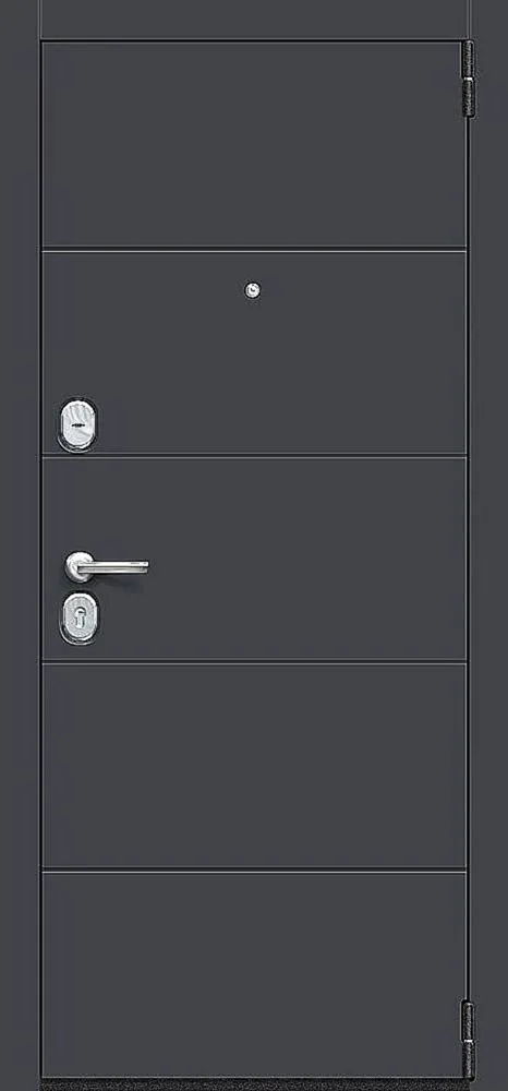Входная дверь Zitadelle-14 (Порошковое напыление / Ламинат) - внешняя сторона
